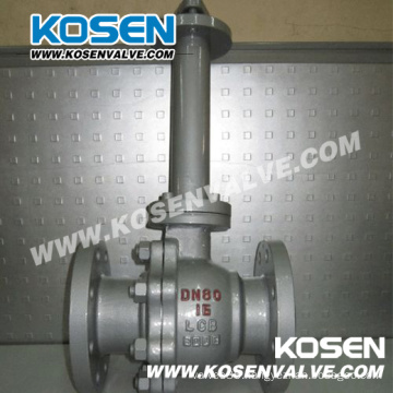 DIN Cast Steel Low Temperature Floating Ball Valves